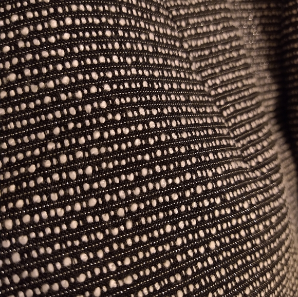 Anne Klein Black White Silver Knit Jacket Blazer NWT - Picture 3 of 4